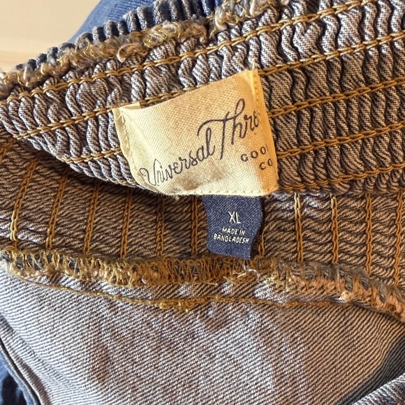 Universal Thread Denim A Line Button Down Dress - Picture 2 of 8